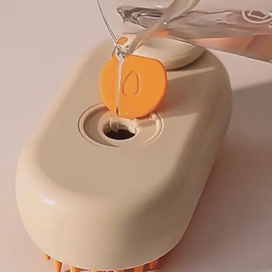 Cepillo vaporizador para mascotas