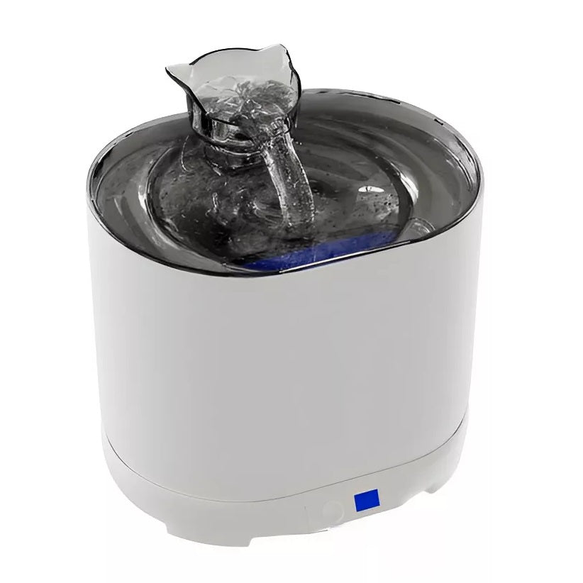 Fuente inalambrica de agua para mascotas 2.2lt