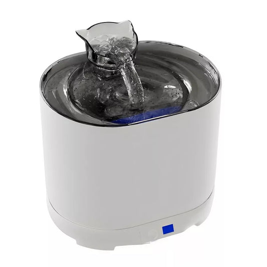 Fuente inalambrica de agua para mascotas 2.2lt